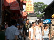 上海の生徒と豫園見学